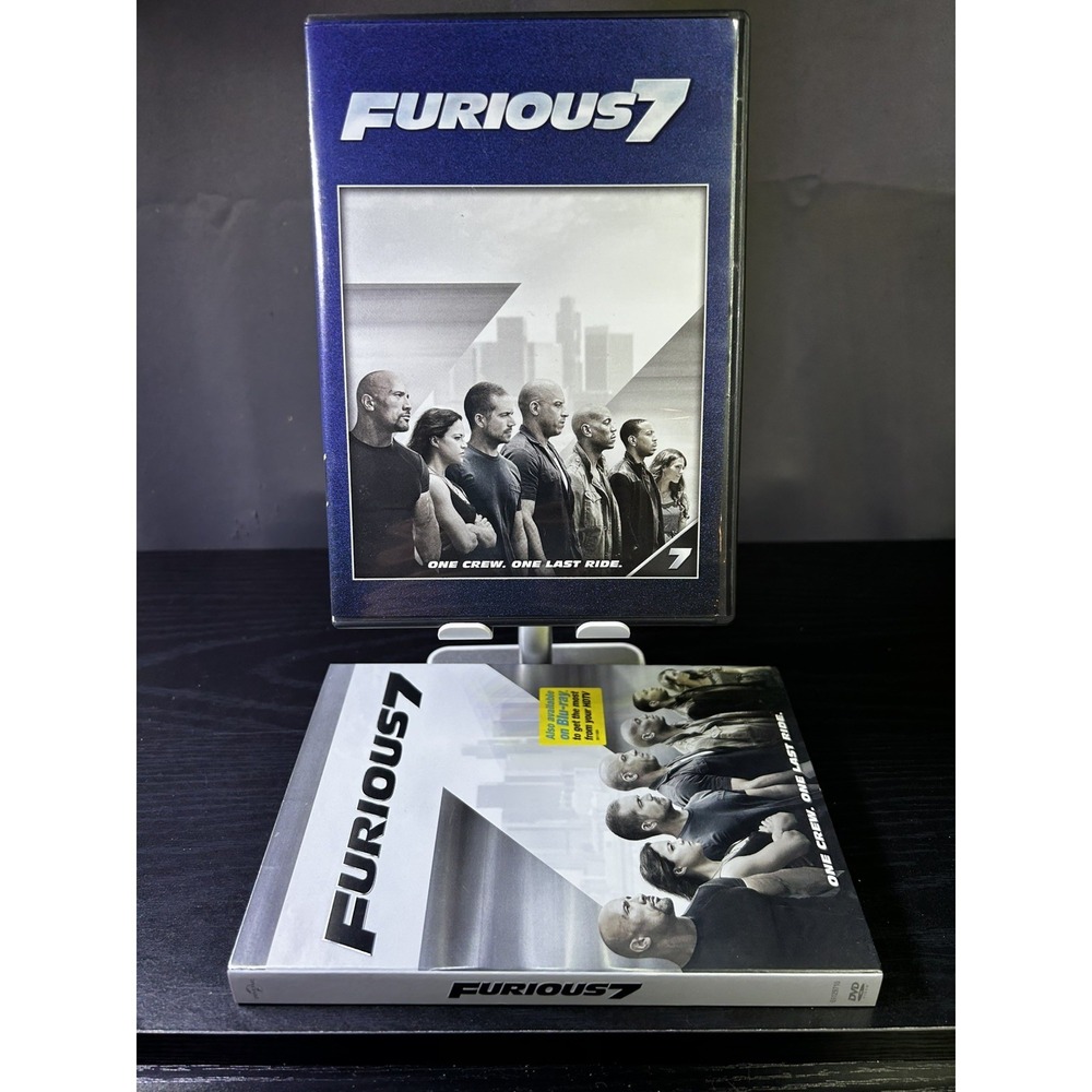 Furious 7 (DVD, 2015) Like New Condition with Slipcover - Picture 2 of 5
